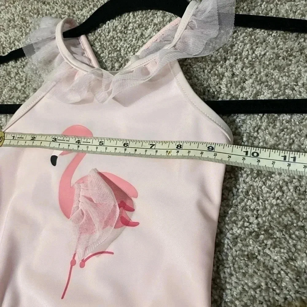 First Impressions Toddler Girls Flamingo 1-Pc. Swimsuit - Size 2T